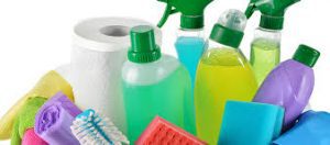 maid cleaning supplies