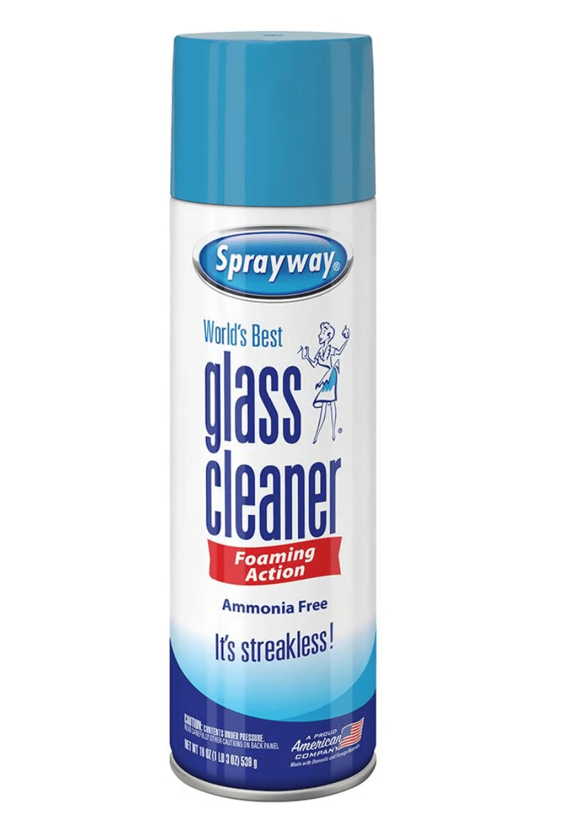 glass cleaner spray