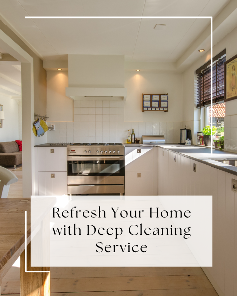 cleaning service that helps with deep cleaning