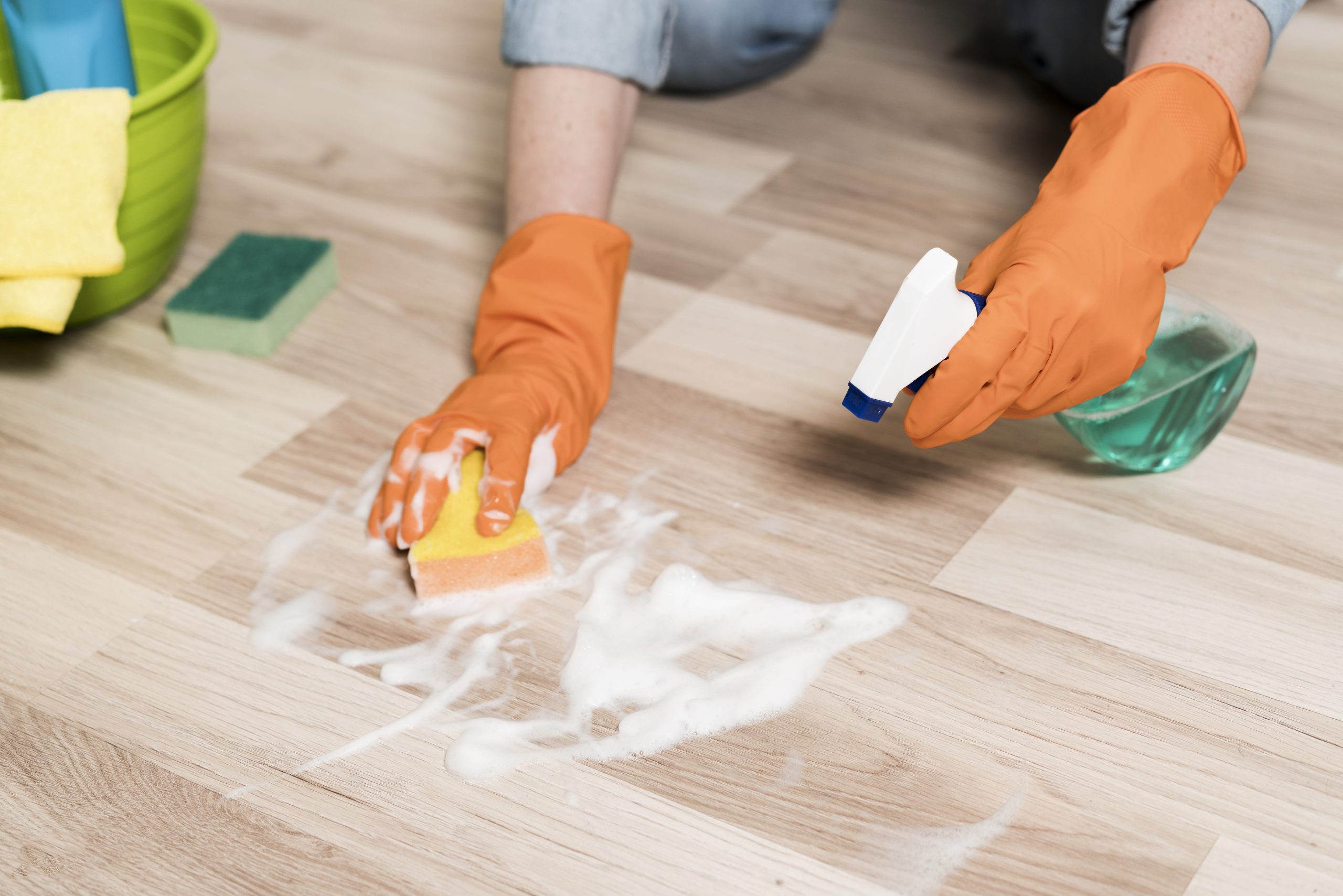 professional deep cleaning of floors