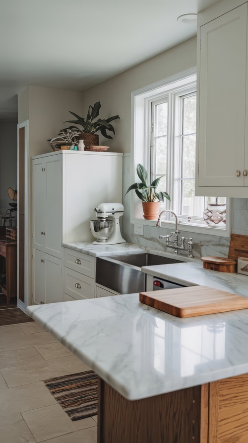 House cleaning service in Santa Monica CA – cleaner refreshing kitchen