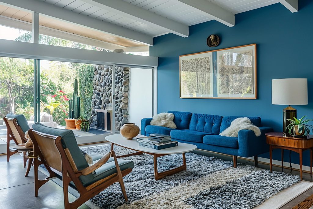 clean living room in los angeles